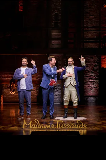 History Has Its Eyes on Lin-Manuel Miranda as He Reveals His Wax Figure at the Richard Rodgers Theatre—With Jimmy Fallon as Emcee