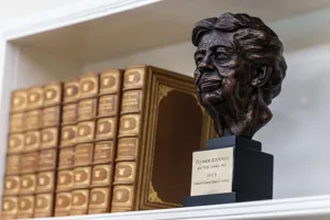 Biden Oval Office Roosevelt Bust