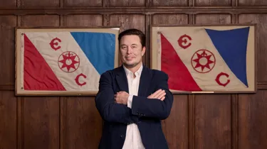 Elon Musk wax figure