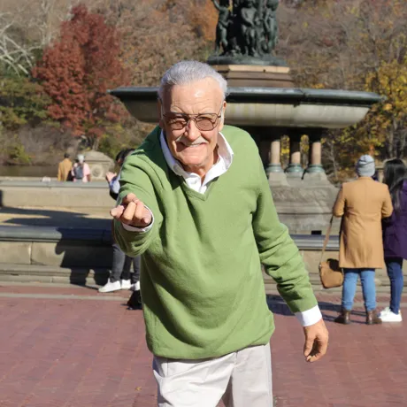 Stan Lee Central Park Marvel