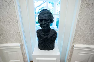 Biden Oval Office Rosa Parks Bust