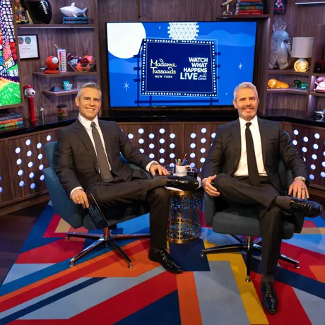 Andy Cohen Figure Reveal Madame Tussauds New York 1