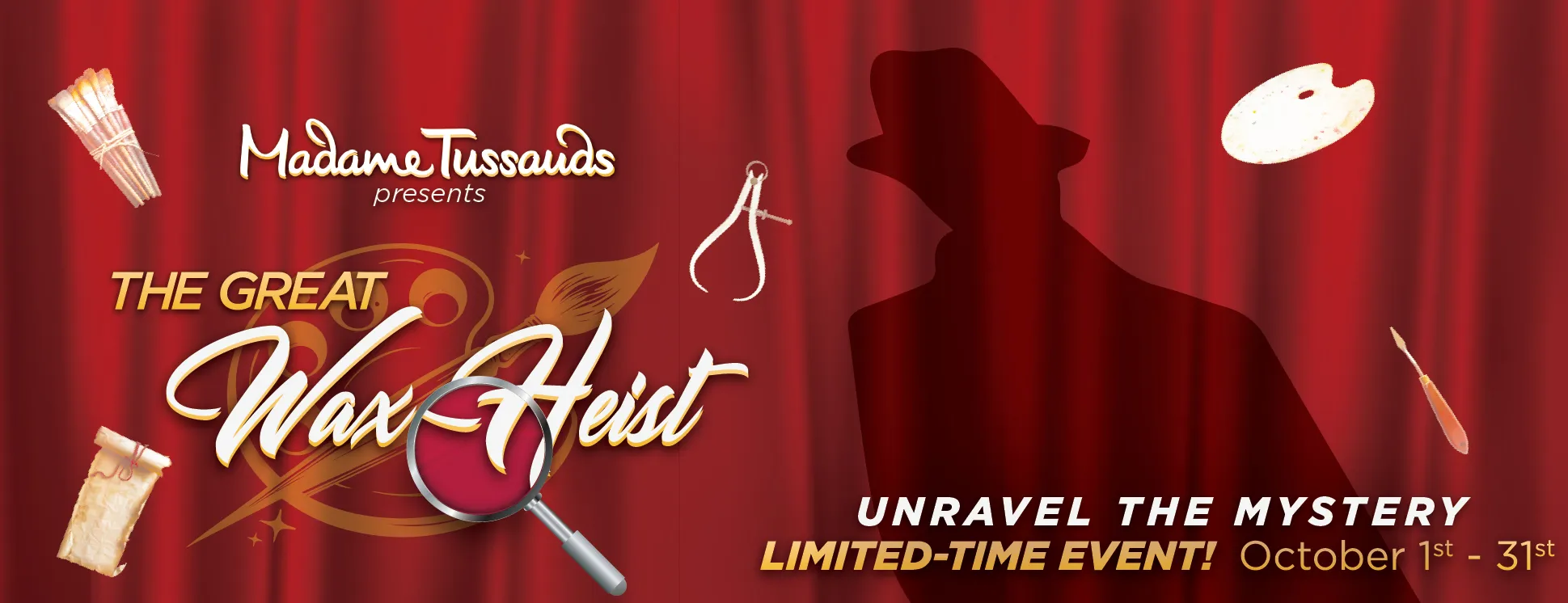 Image of the Great Wax Heist event at Madame Tussauds Orlando