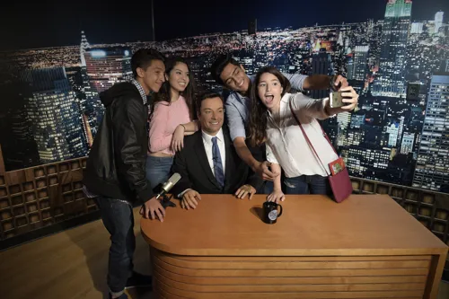 Jimmy Fallon wax figure Madame Tussauds Orlando