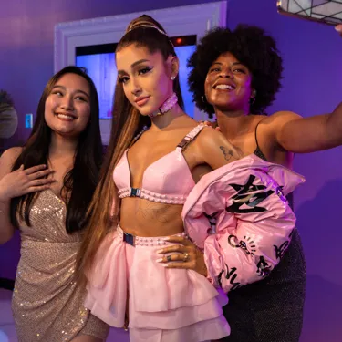 Ariana Grande Wax Figure With Guests Cropped (4)