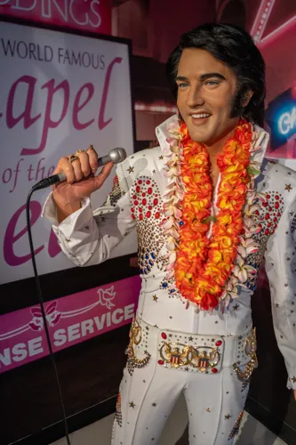 Elvis Presley wax figure Madame Tussauds Orlando