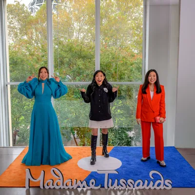 Awkwafina Madame Tussauds 1