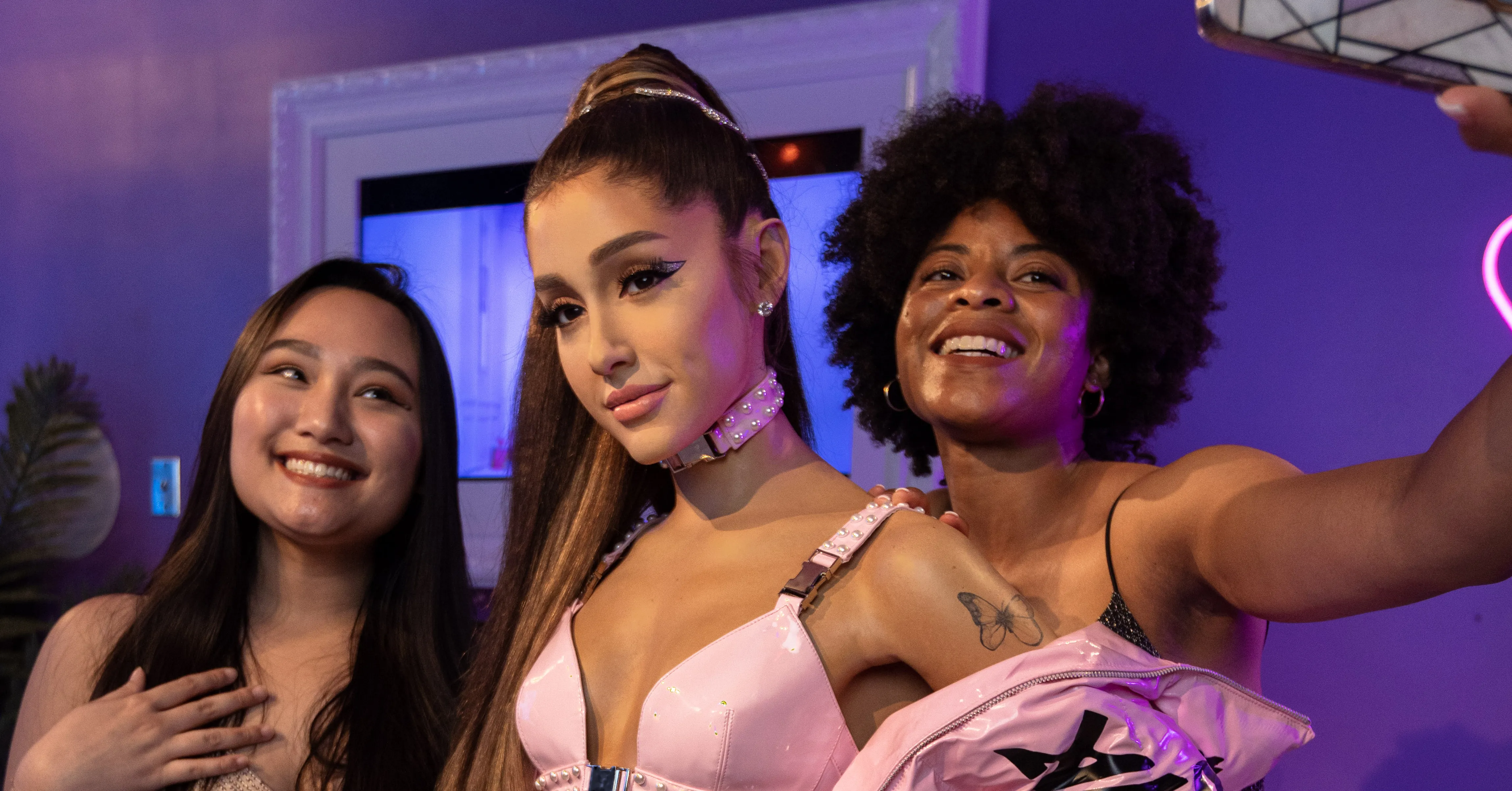 Ariana Grande Wax Figure With Guests Hero