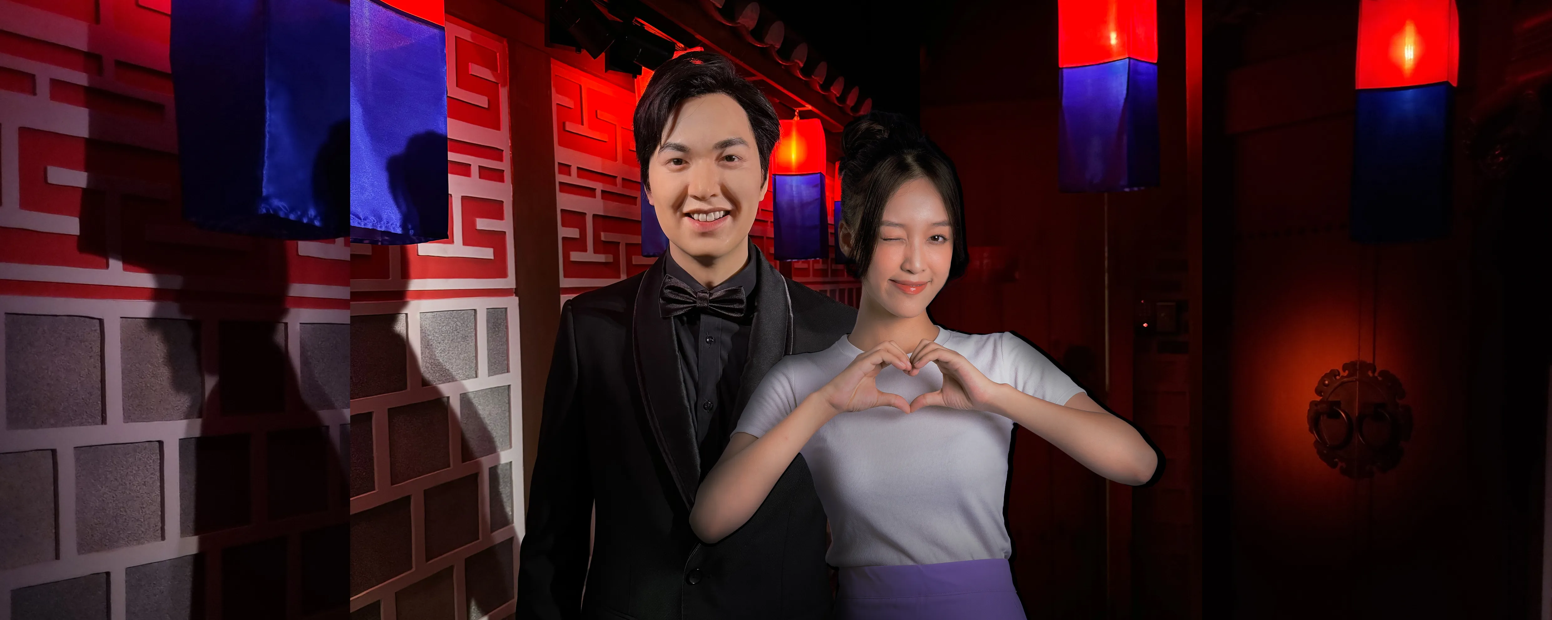Lee Min Ho's Wax Figure in Madame Tussauds Singapore
