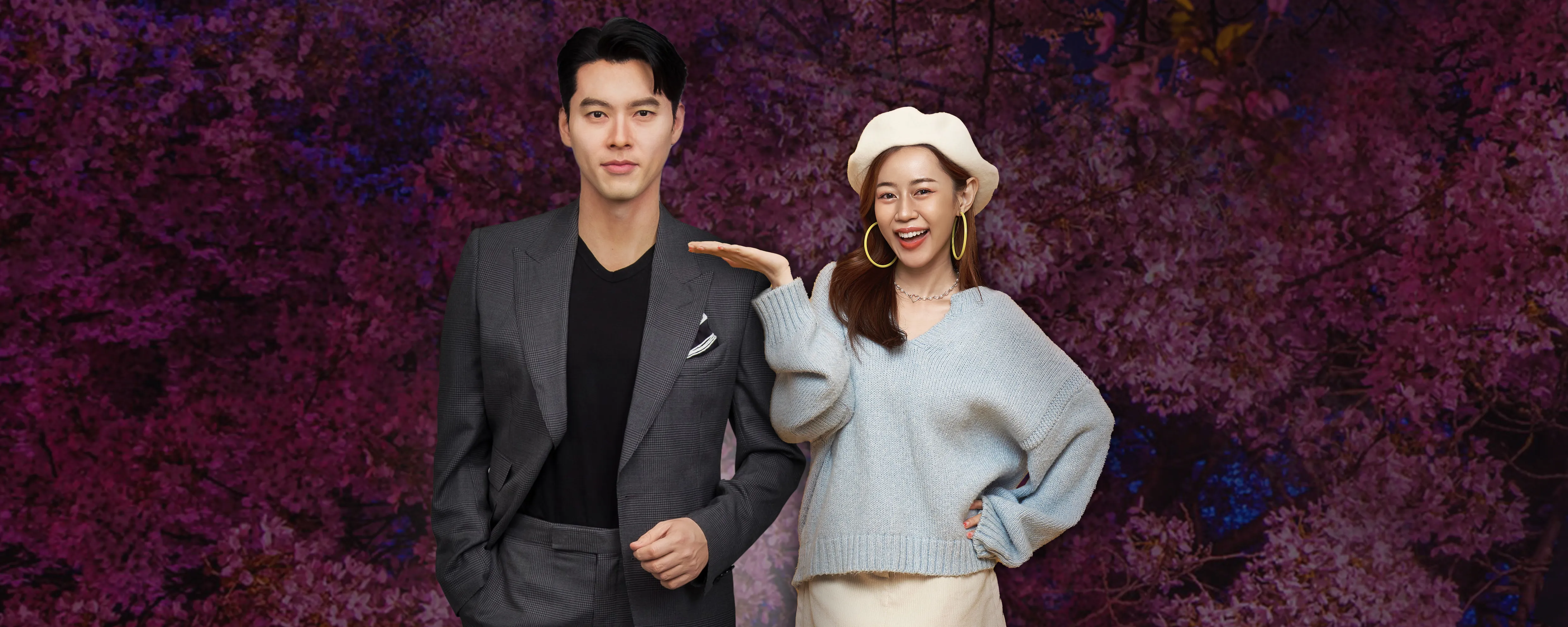 Hyun Bin Wax Figure in Madame Tussauds Singapore