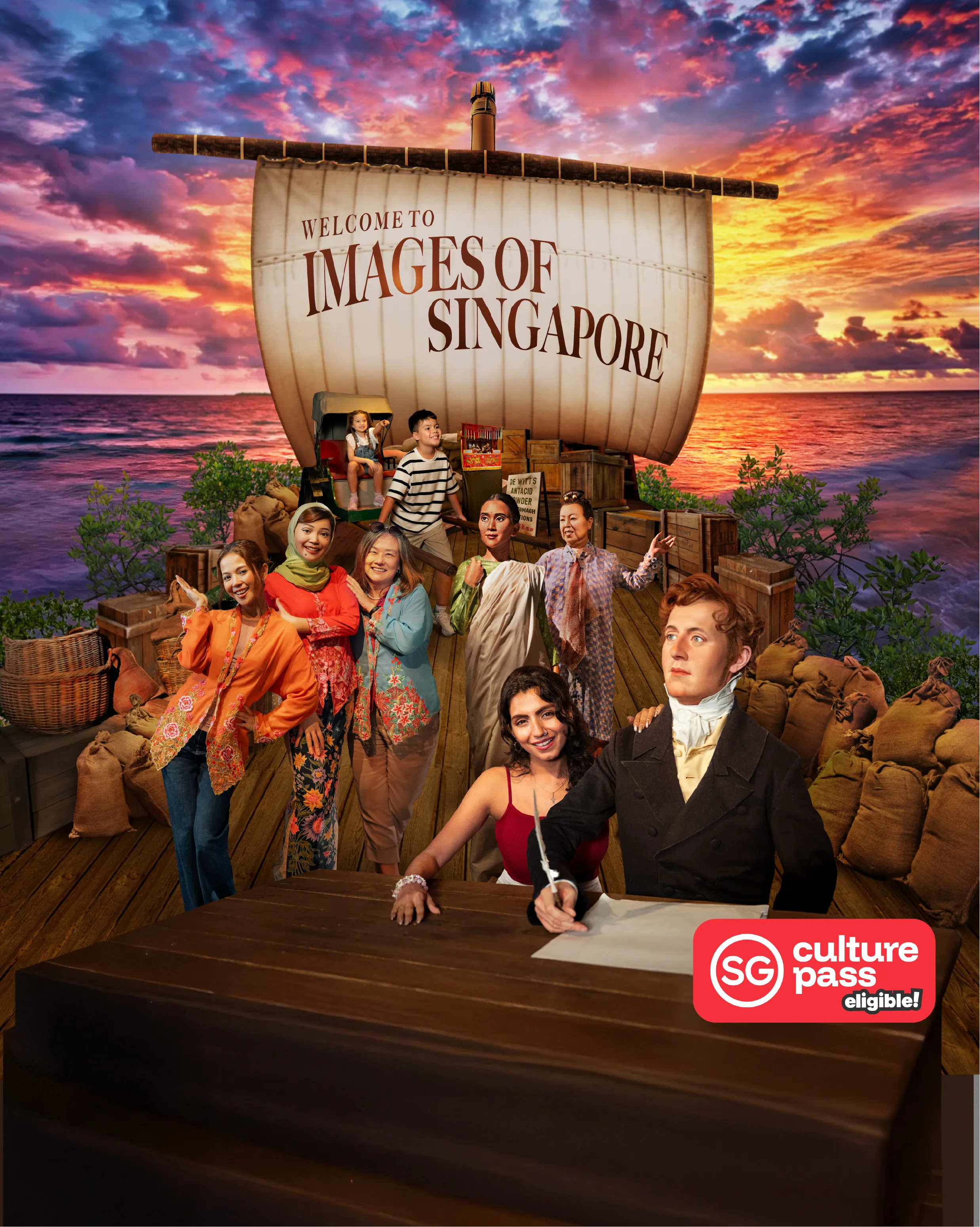 Images of Singapore by Madame Tussauds