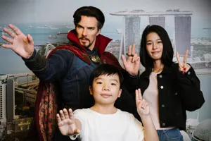 Meet Dr Strange in the Marvel zone at Madame Tussauds Singapore