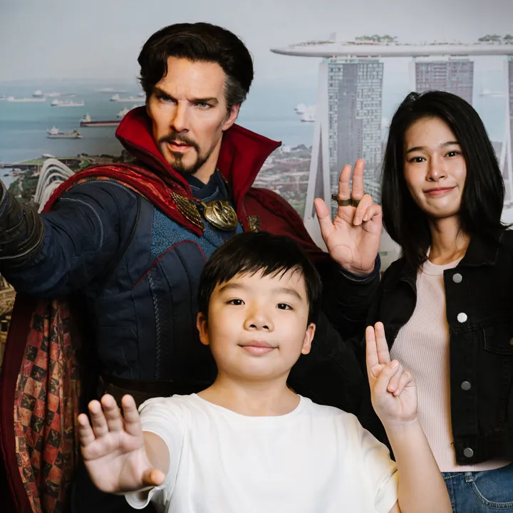 Meet Dr Strange in the Marvel zone at Madame Tussauds Singapore