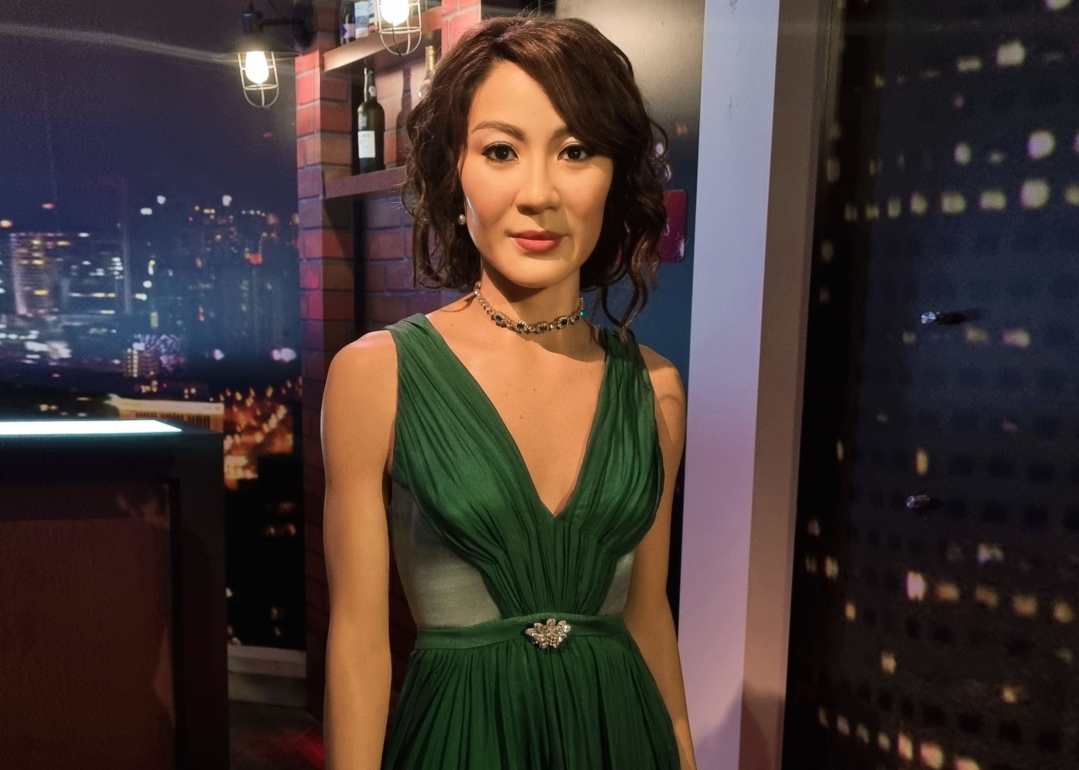 Michelle Yeoh in Madame Tussauds Singapore