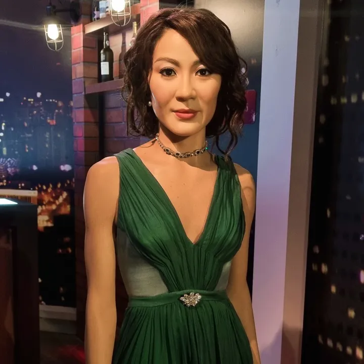Michelle Yeoh in Madame Tussauds Singapore
