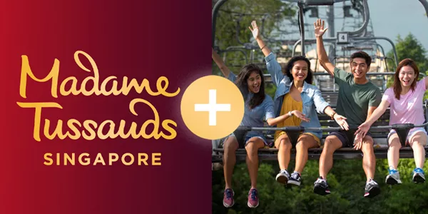 Madame Tussauds and Skyride experience in Sentosa