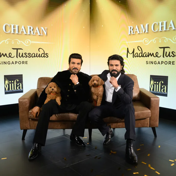 Ram Charan Launch Madame Tussauds Singapore 02