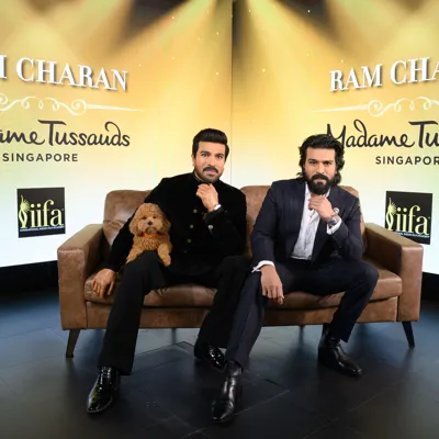 Ram Charan Launch Madame Tussauds Singapore 05