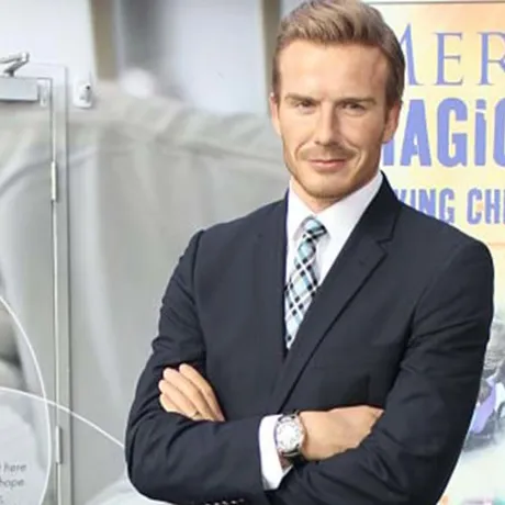 David Beckham Wax Figure Sydney
