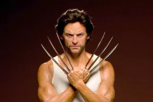 wolverine wax work with claws in front of face