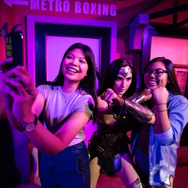 Instagram 1080X1080 Guests Taking A Selfie With Wonderwoman