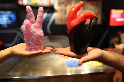 Wax Hands - Wax Hand Dipping - Madame Tussauds™ Sydney