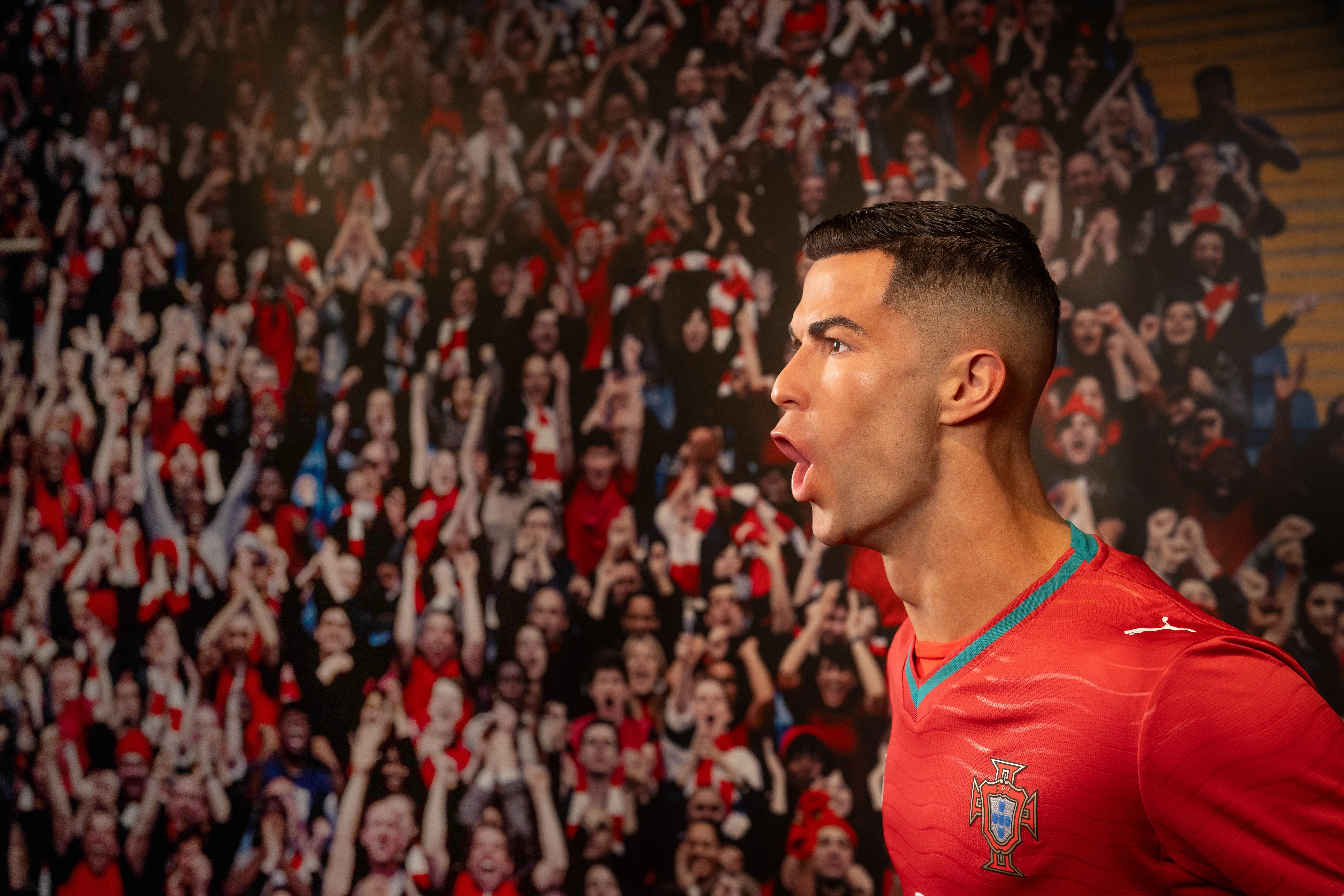 Ronaldo at Madame Tussauds Sydney