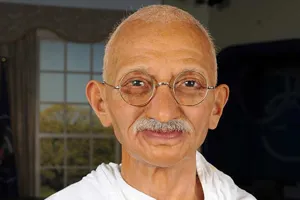 mahatma ghandi wax work