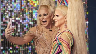 Courtney Act Facetimes International Drag Queen Friend Bianca Del Rio