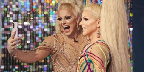 Courtney Act Facetimes International Drag Queen Friend Bianca Del Rio
