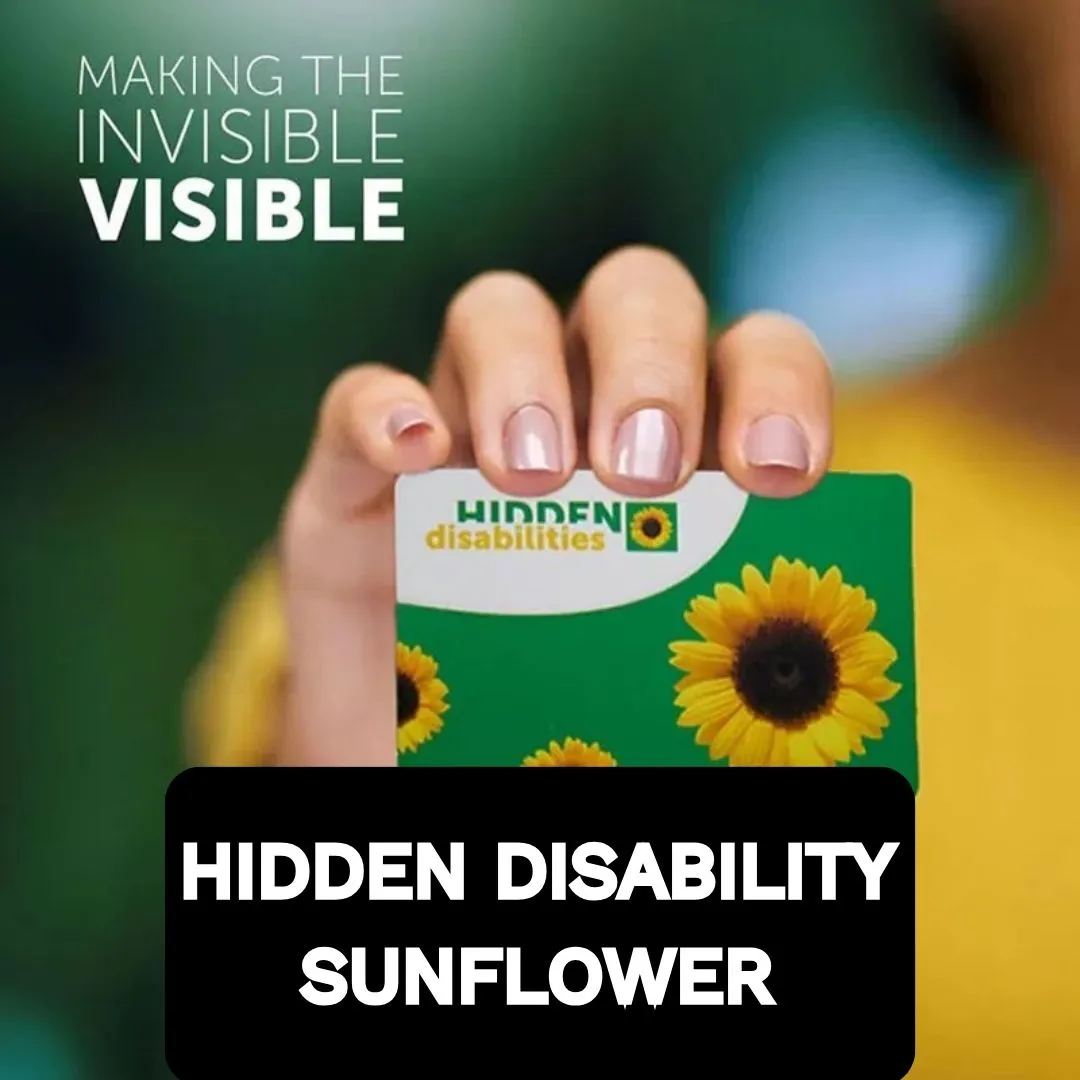Hidden Disabillity Sunflower
