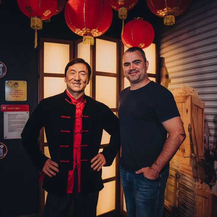 Guest with Jackie Chan