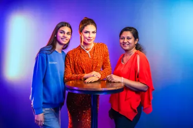 Guests with Priyanka Chopra Jonas