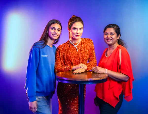 Guests with Priyanka Chopra Jonas