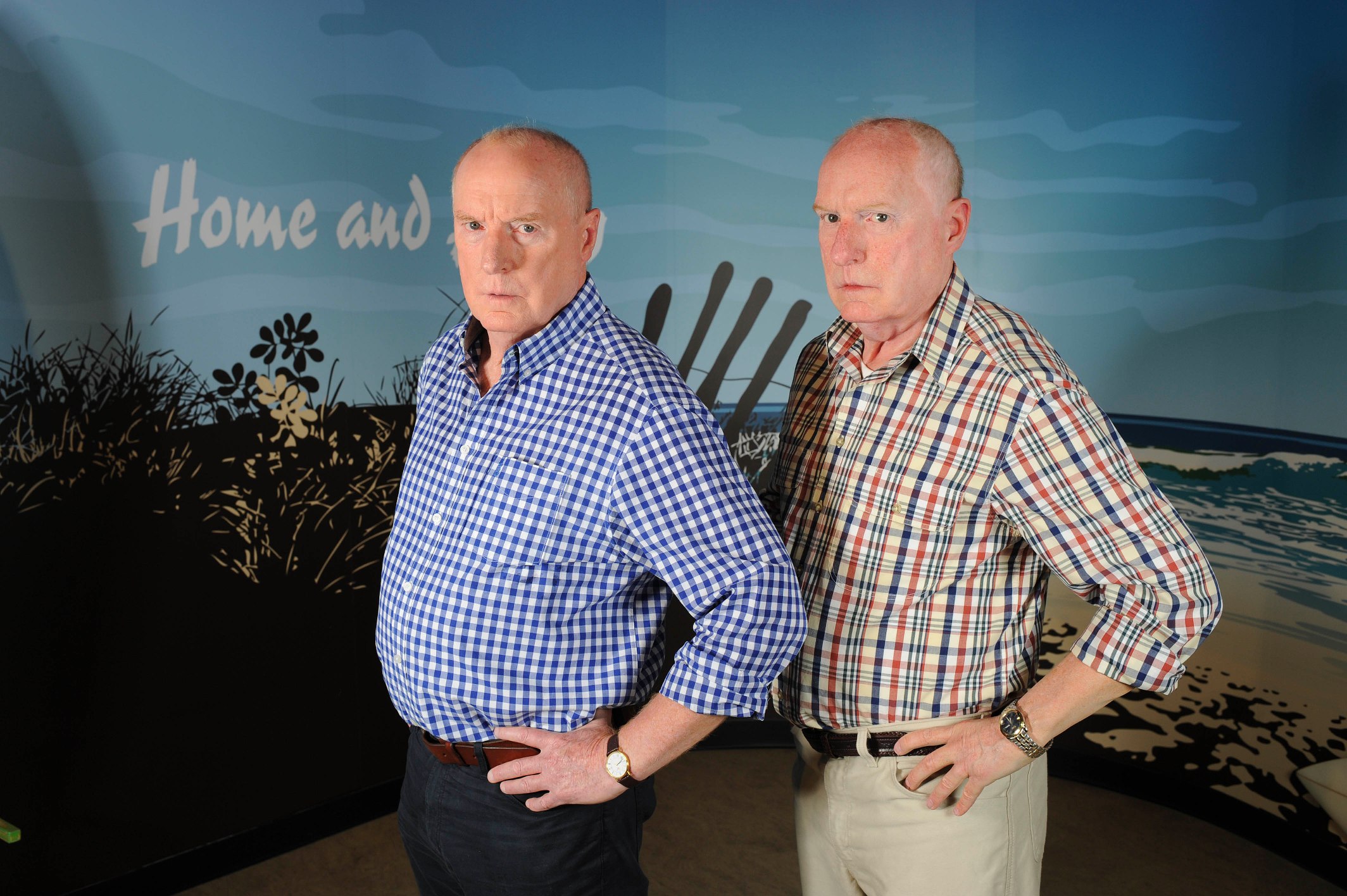 Madame Tussauds Sydney Ray Meagher Side By Side 2