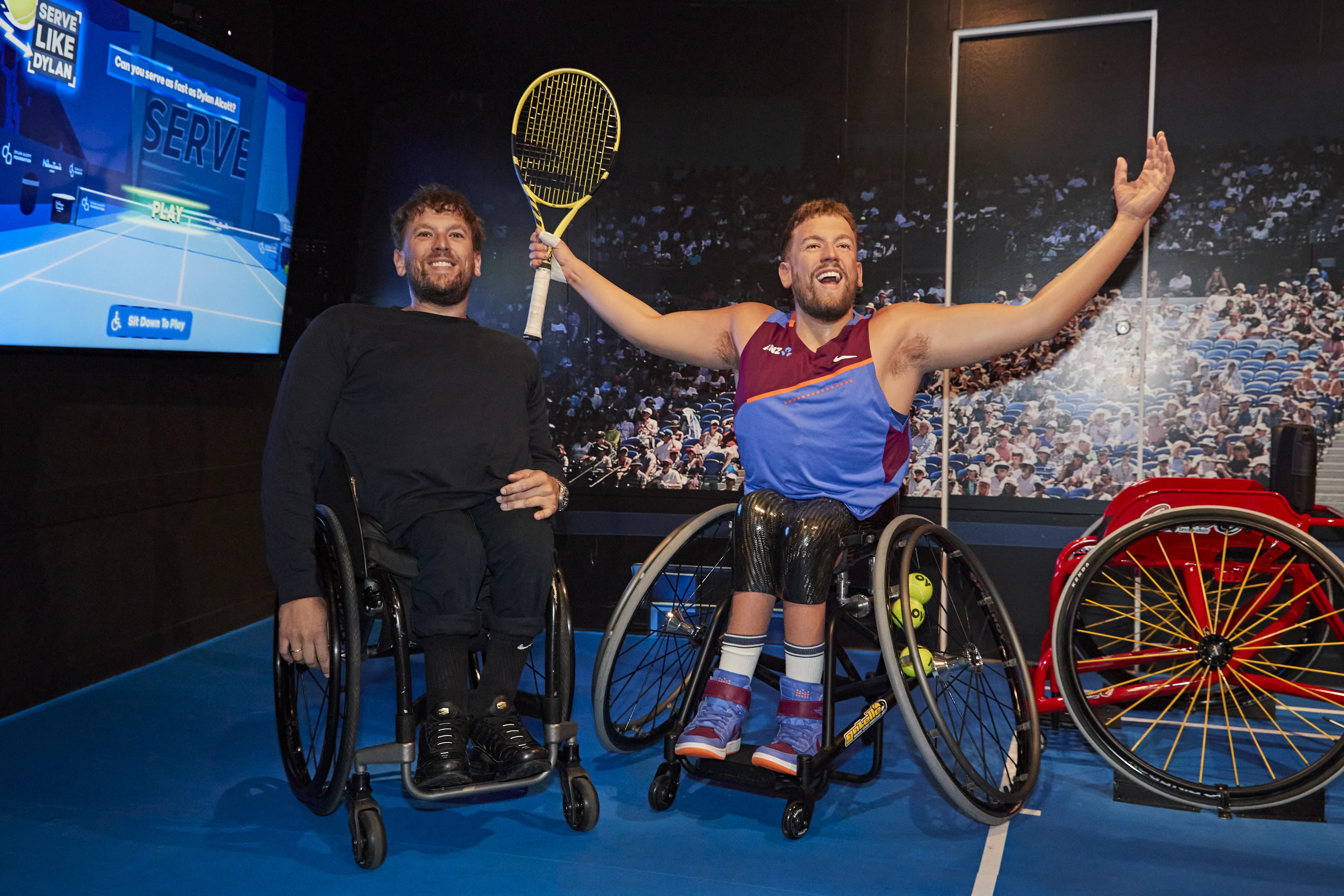 Dylan Alcott (AO) Smiling With Wax Dylan