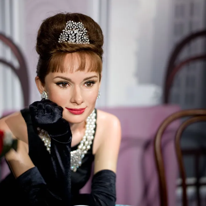 audrey hepburn waxwork