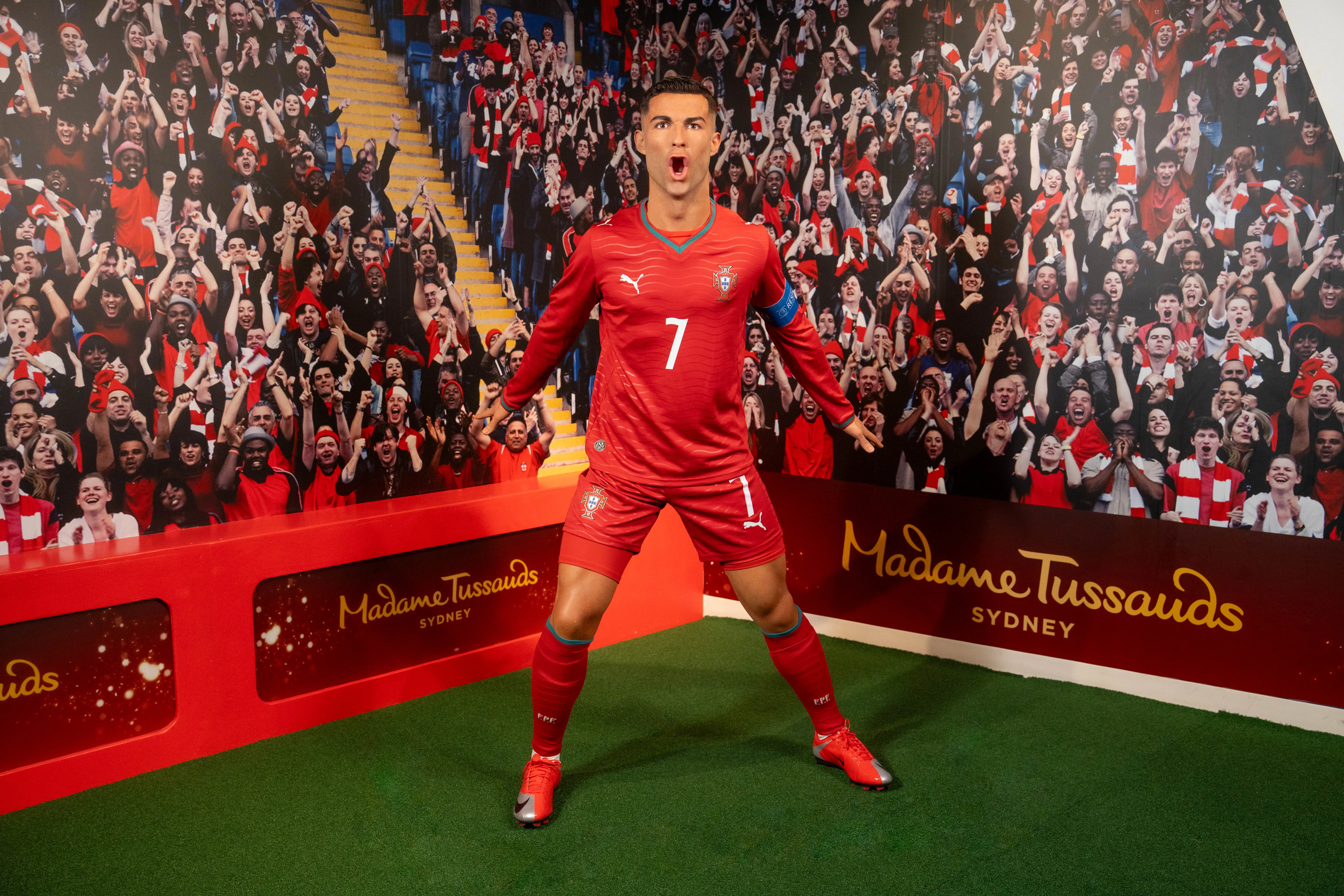 ronaldo waxwork