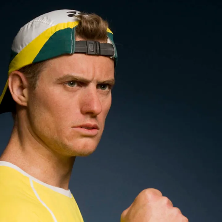 Llyeyton hewitt waxwork in hat