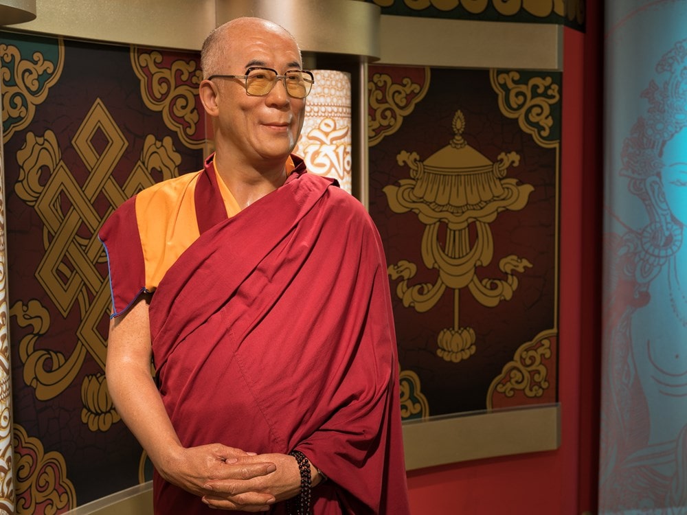 Der Dalai Lama im Madame Tussauds™ Wien