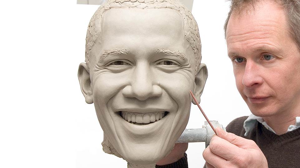 Making of Barack Obama's wax figure
