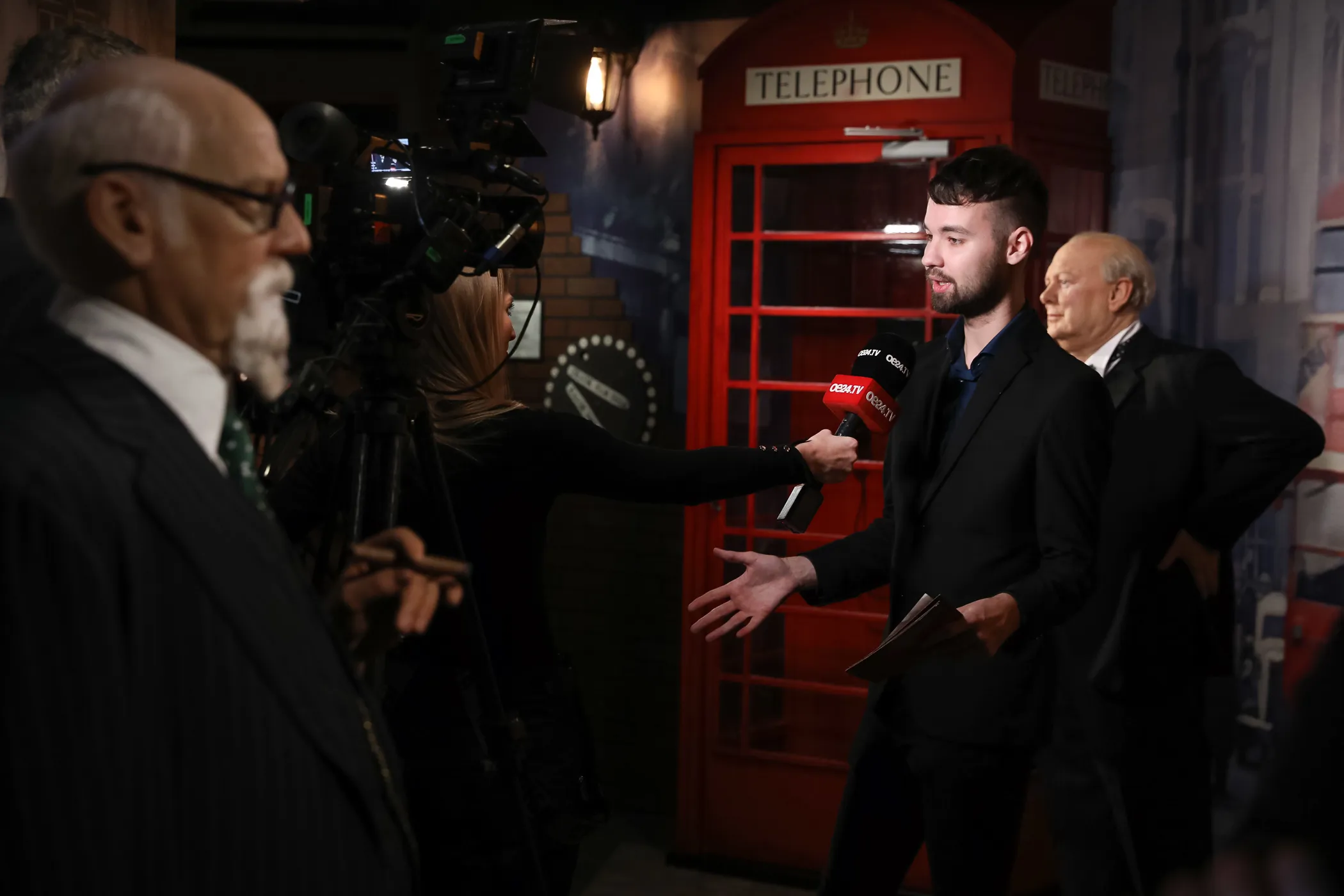 Press at Madame Tussauds Vienna