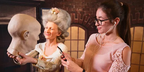 Wachsfigur von Marie Tussauds im Madame Tussauds™ Wien