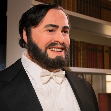 Luciano Pavarotti im Madame Tussauds™ Wien