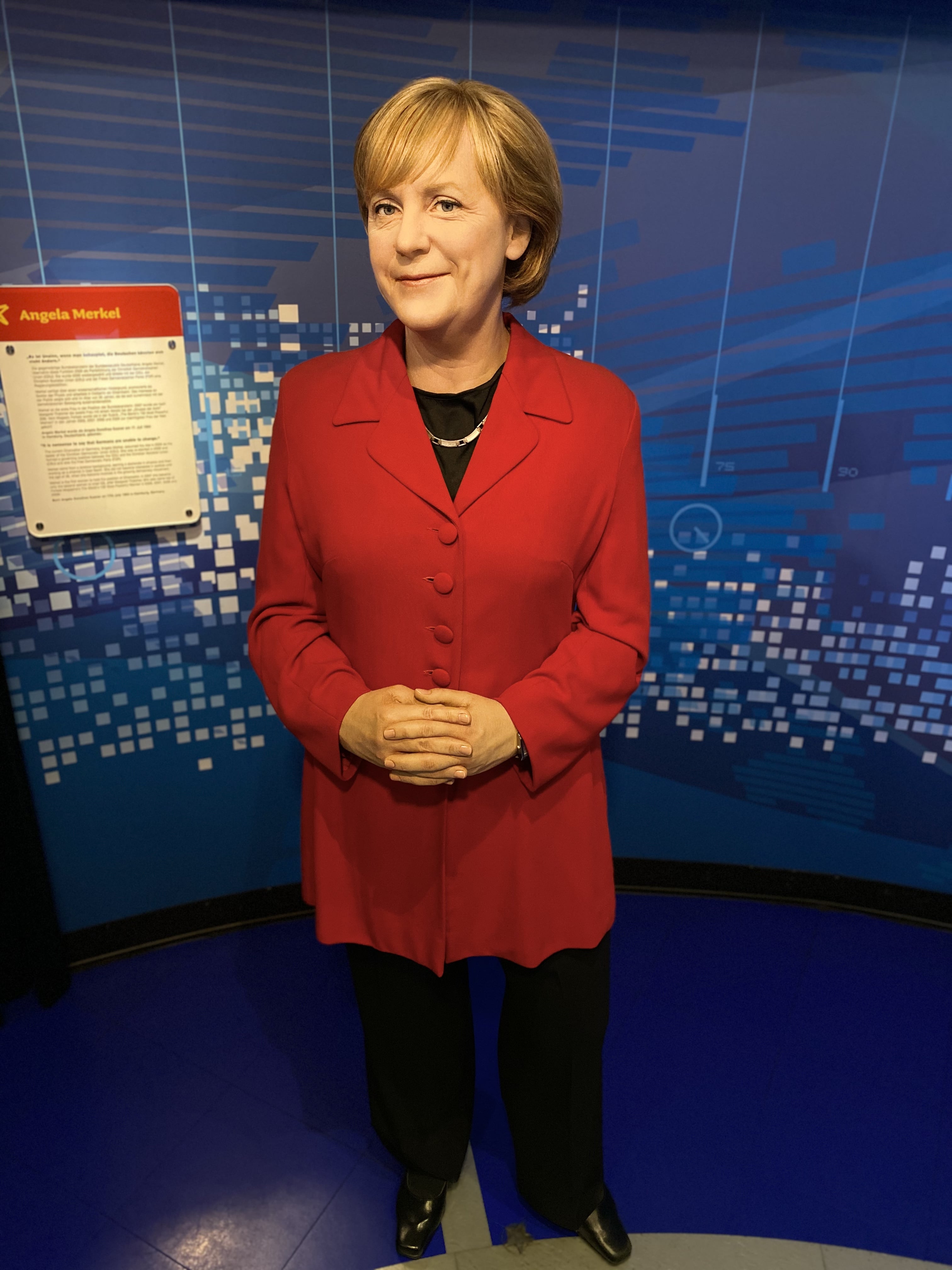Bundeskanzlerin Angela Merkel im Madame Tussauds™ Wien