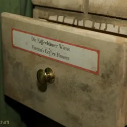 Drawers at Sisi Uncovered Experience at Madame Tussauds™ Vienna