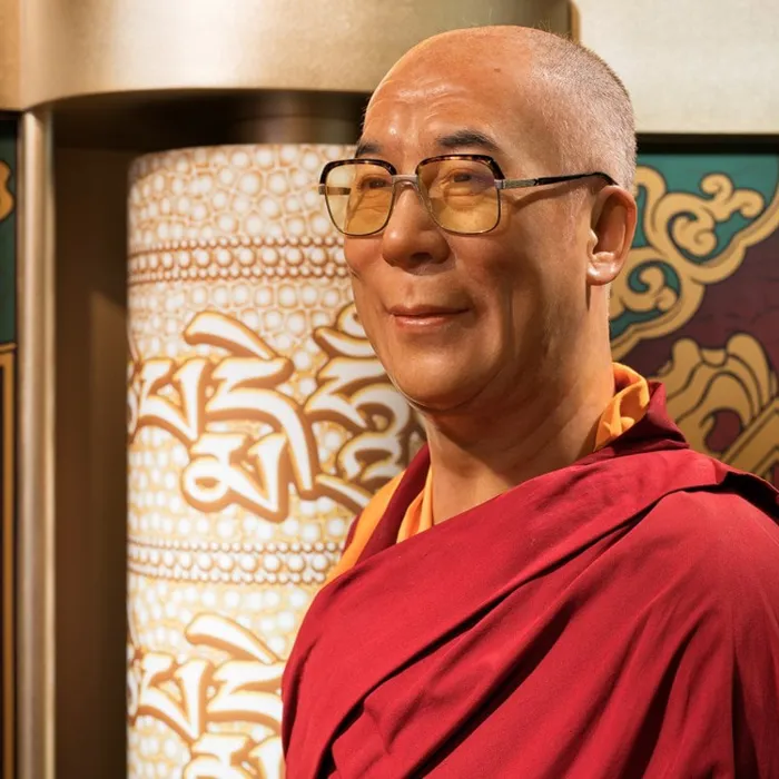 Wax figure of the Dalai Lama at Madame Tussauds™ Vienna