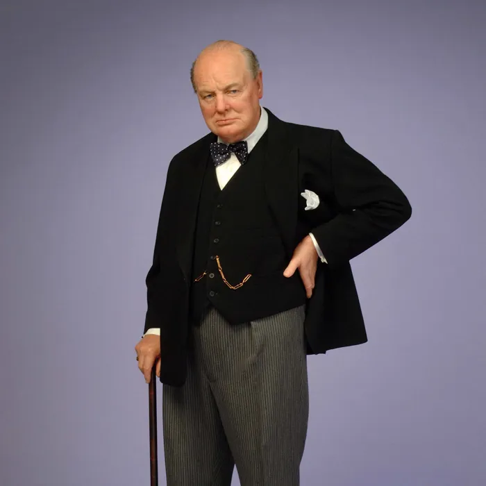 Wax figure of Winston Churchill at Madame Tussauds™ Vienna