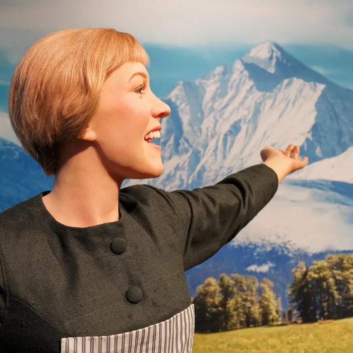 Julie Andrews als Maria von Trapp im Madame Tussauds™ Wien.